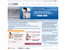 Tablet Screenshot of bluevizia.com